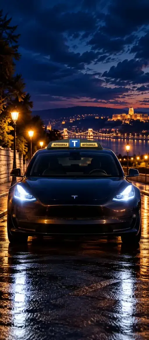 Tesla Model 3 – az automata oktatás hangulati képe